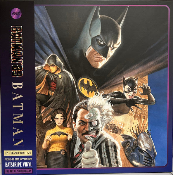 Danny Elfman : Batman (Original Motion Picture Score) (Box, Ltd, RE, SDC + LP, Album, RE, RM, Bla)