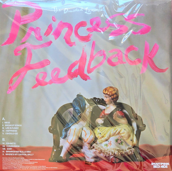 The Dreaded Laramie : Princess Feedback (LP, Ltd, Blu)