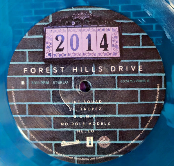 J. Cole : 2014 Forest Hills Drive (2xLP, Album, Ltd, RE, Lig)