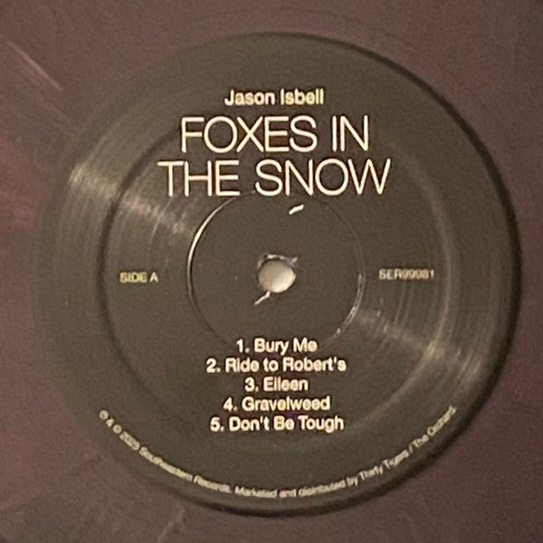 Jason Isbell : Foxes In The Snow (LP, Album, Ltd, Bla)