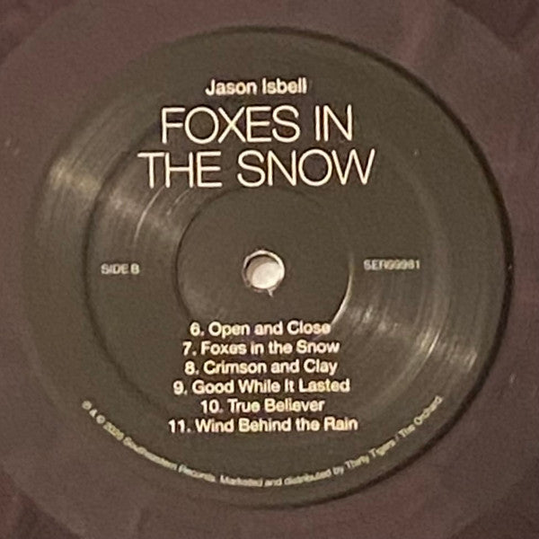 Jason Isbell : Foxes In The Snow (LP, Album, Ltd, Bla)