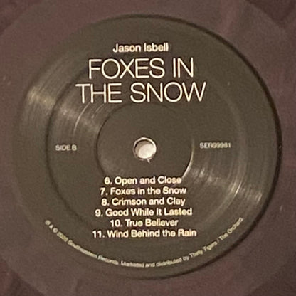 Jason Isbell : Foxes In The Snow (LP, Album, Ltd, Bla)