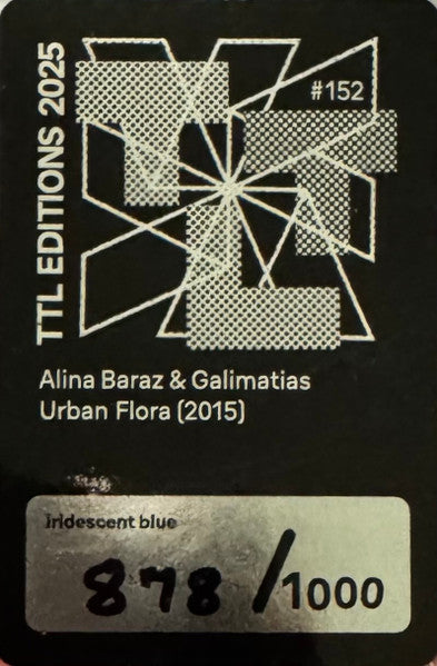 Alina Baraz & Galimatias : Urban Flora (12", EP, Ltd, Num, RP, Blu)