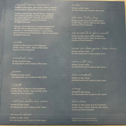 Mac Ayres : Cloudy (2x12", Album, Clo)