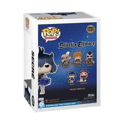 Funko POP Animation Black Clover - Secre w Jacket CHASE Figure #1721 + Protector