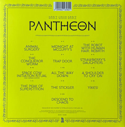 Dance Gavin Dance : Pantheon (2xLP, Album, Ltd, Sea)