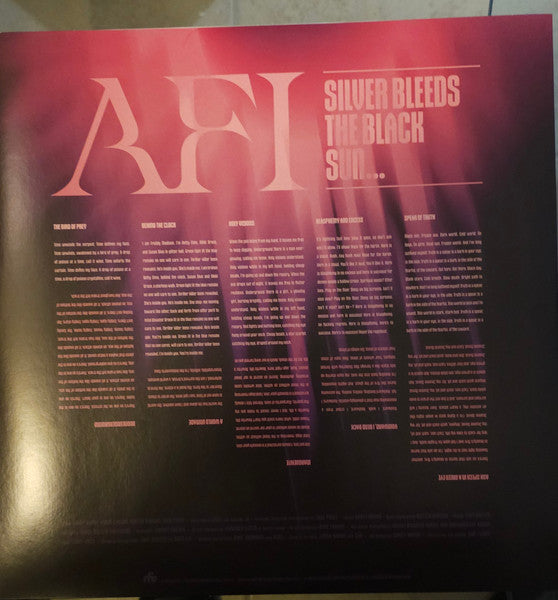 AFI : Silver Bleeds The Black Sun... (LP, Album, Ltd, Vio)