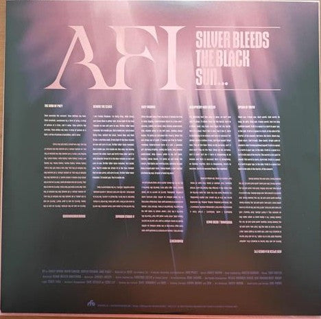 AFI : Silver Bleeds The Black Sun... (LP, Album, Ltd, Pur)