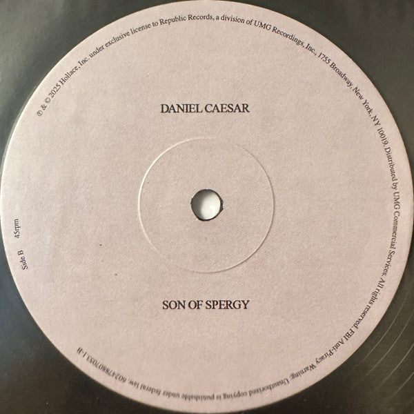 Daniel Caesar (2) : Son of Spergy  (LP, Ltd, W/Lbl, Fir)