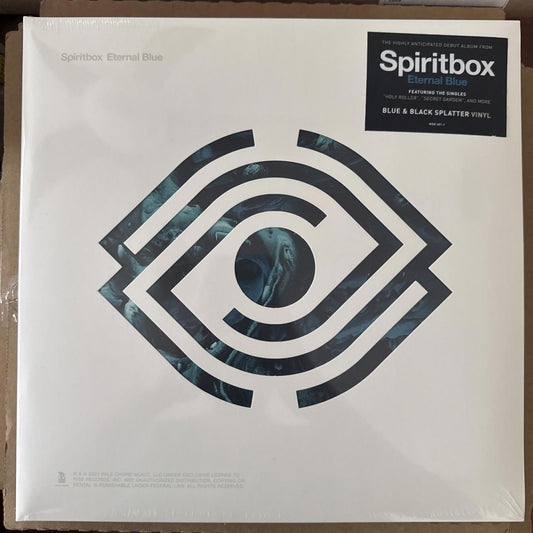 SPIRITBOX Eternal Blue LP Eternal Blue Blue & Black Splatter Vinyl LP