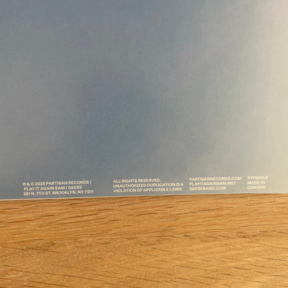 Geese (11) : Getting Killed (LP, Album, Ltd, Cok)