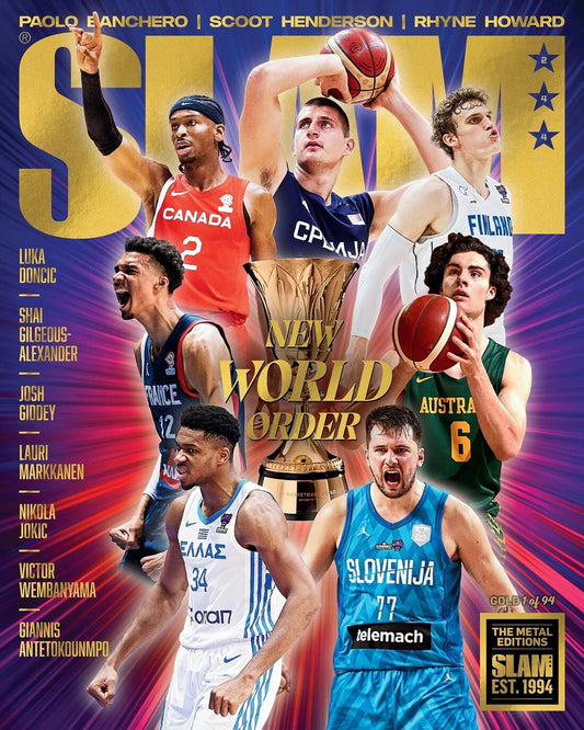 GOLD METAL: SLAM 244 -FIBA  (#D/94) IN HAND 🏀🔥