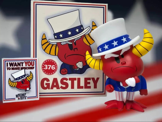Uncle Gastley Figure & Pin Bundle - Super LE 176 PRESALE 🔥🇺🇸
