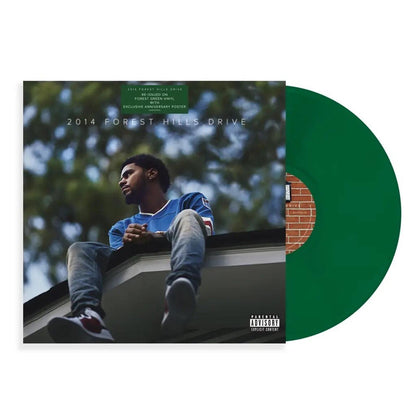 J COLE 2014 Forest Hills Drive Vinyl (10 Year Anniversary Forest Green) PRESALE