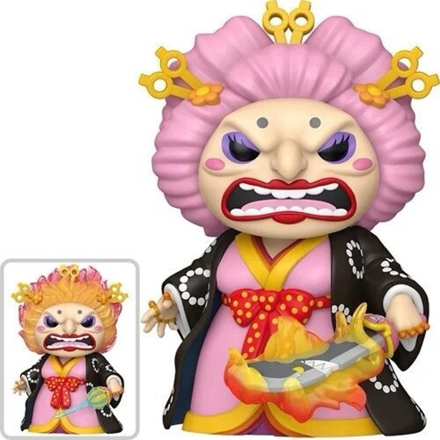 One Piece Big Mom (Kimono) Super Funko Pop! COMMON & CHASE SET 04/14