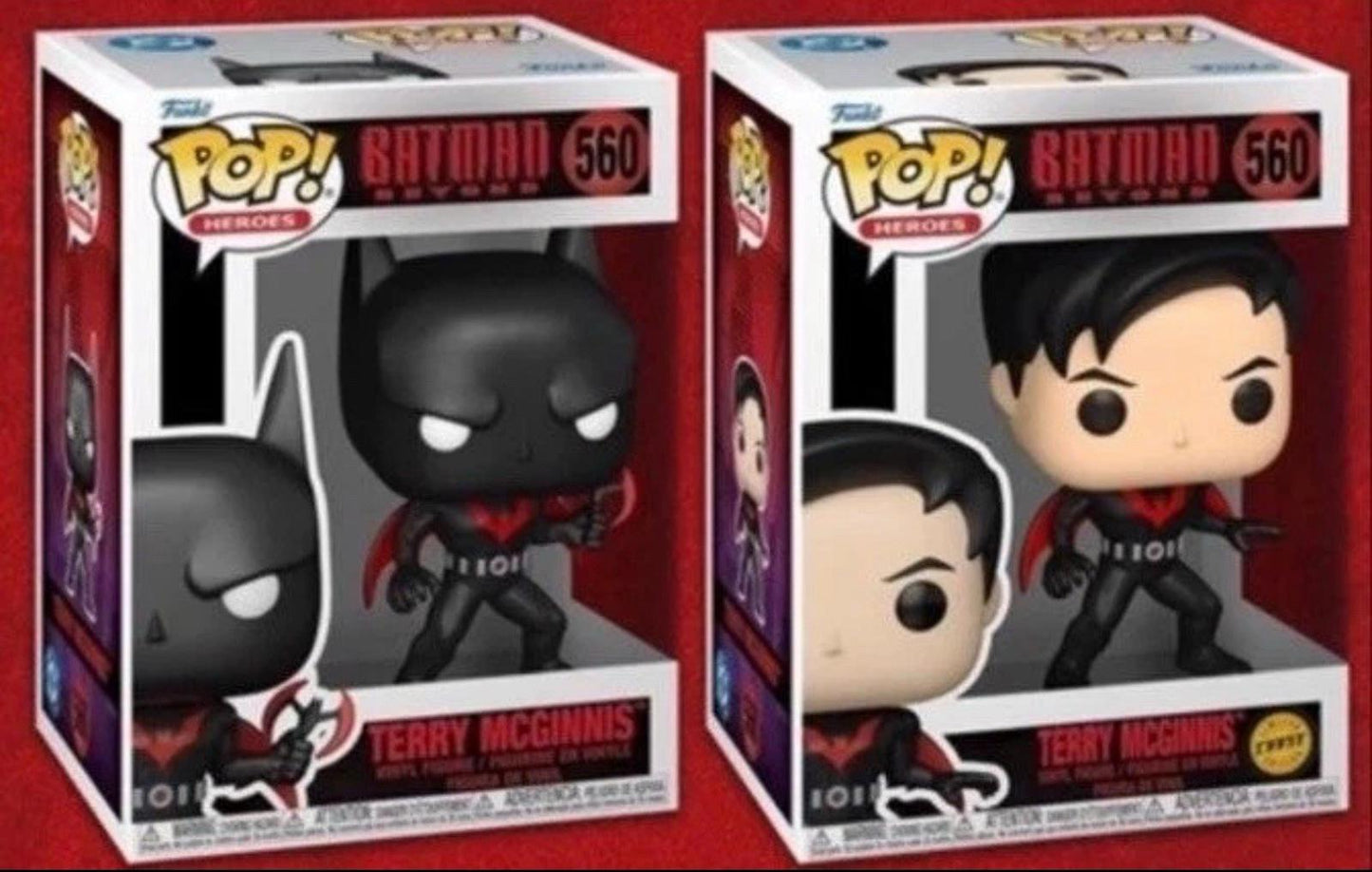 Funko Pop! Batman Beyond Terry McGinnis #560 Figure with Case Bundle SHIPS JULY