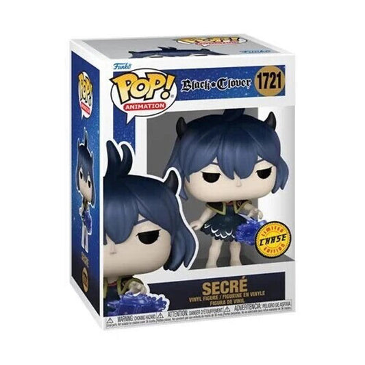 Funko POP Animation Black Clover - Secre w Jacket CHASE Figure #1721 + Protector