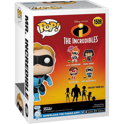 Funko Pop! Disney The Incredibles Mr. Incredible B&W CHASE #1509 w/ Protector