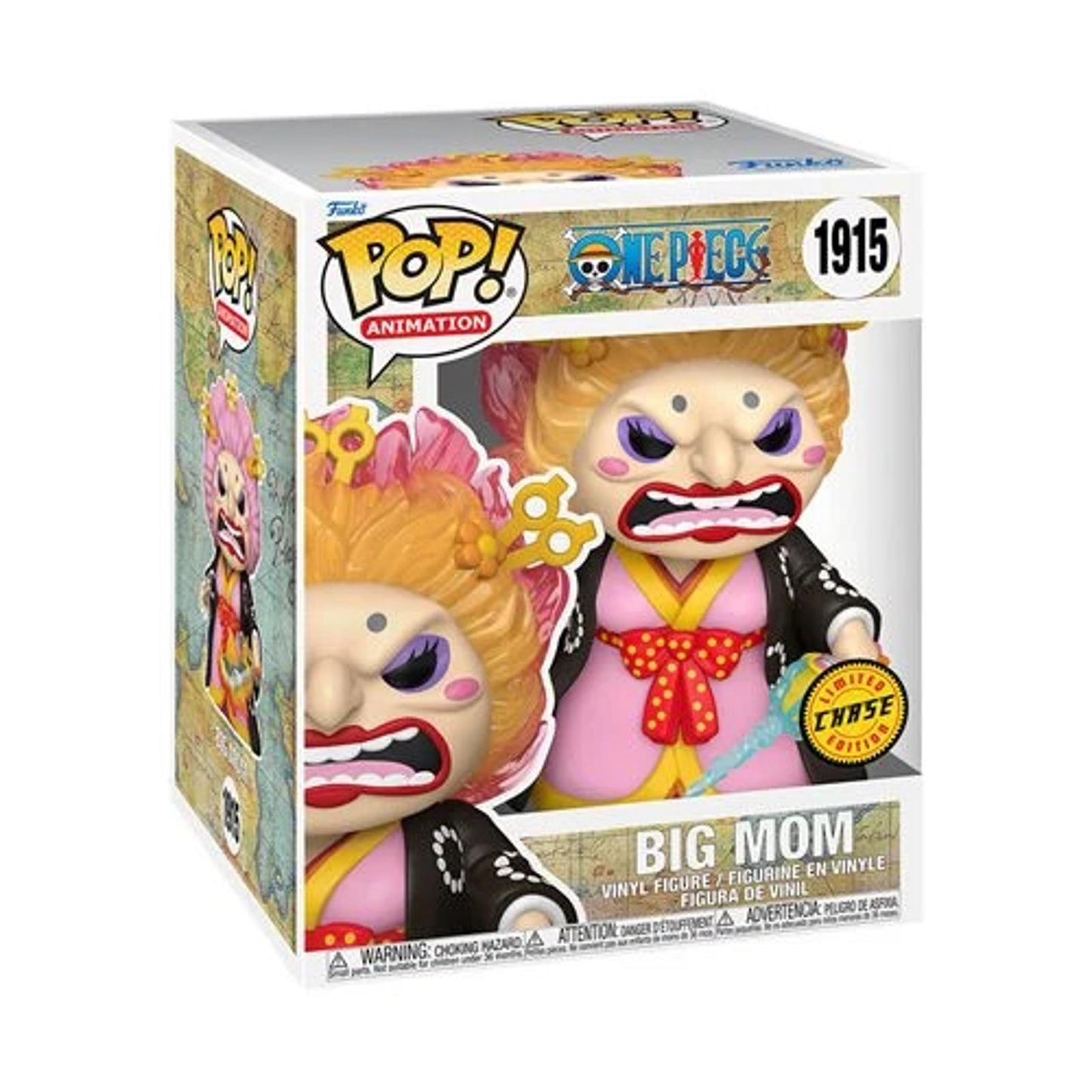 One Piece Big Mom (Kimono) Super Funko Pop! COMMON & CHASE SET 04/14