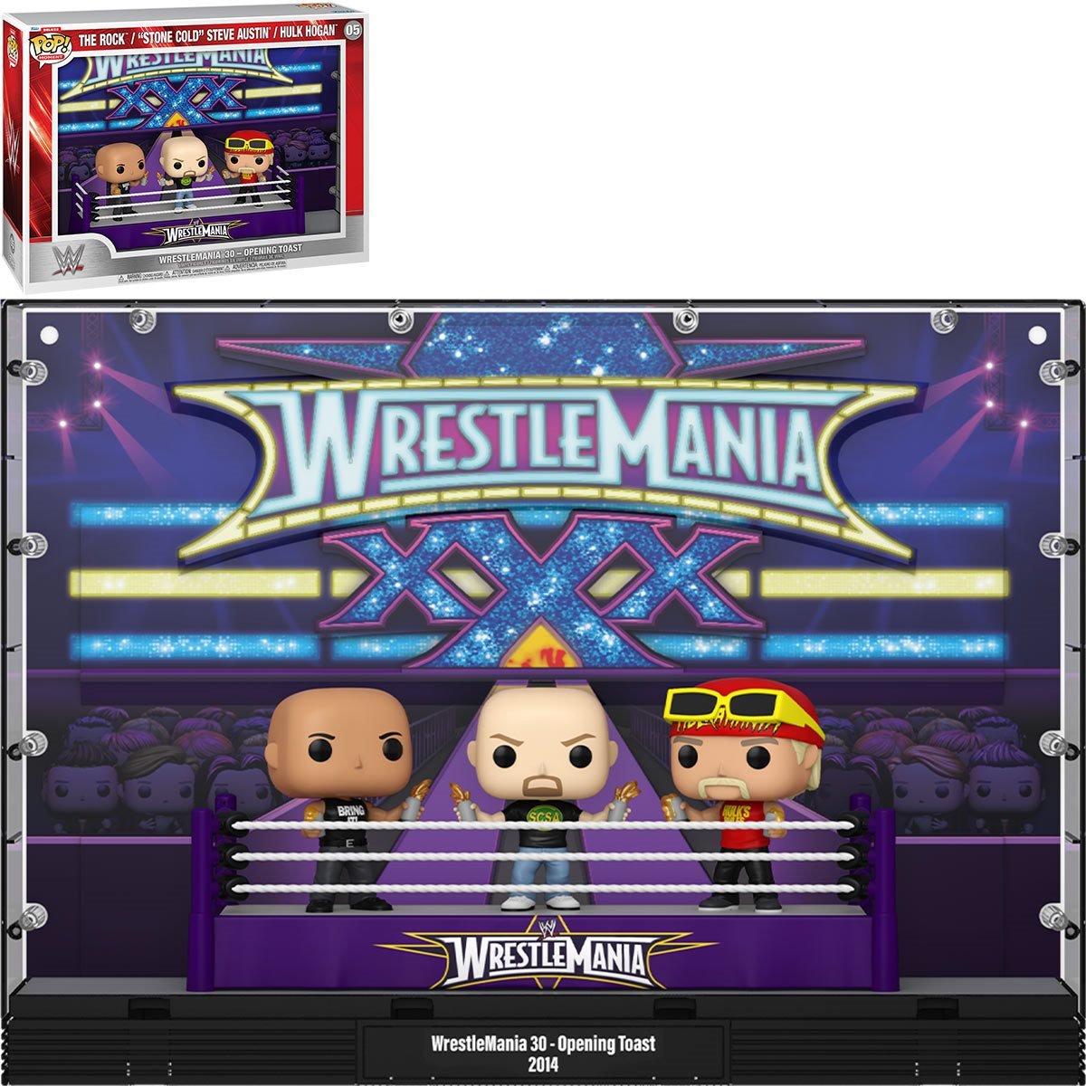 WWE WrestleMania 30 Brindis de apertura Deluxe Funko Pop! Momento de vinilo #05