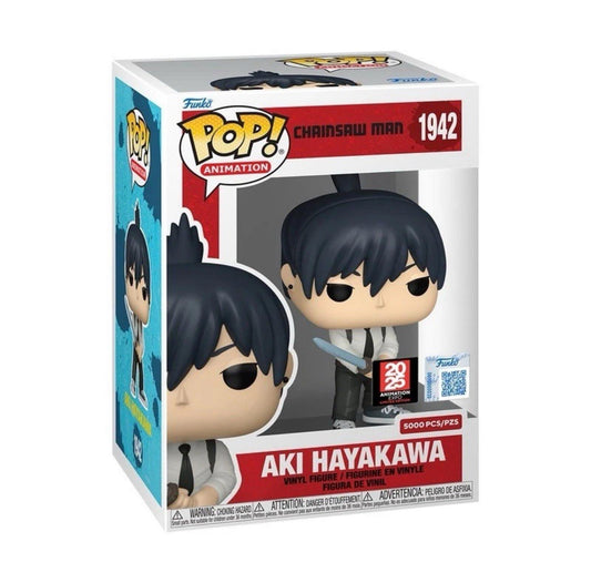 Funko POP! AKI HAYAKAWA WITH POP! PROTECTOR 5000 PCS LE Anime Expo