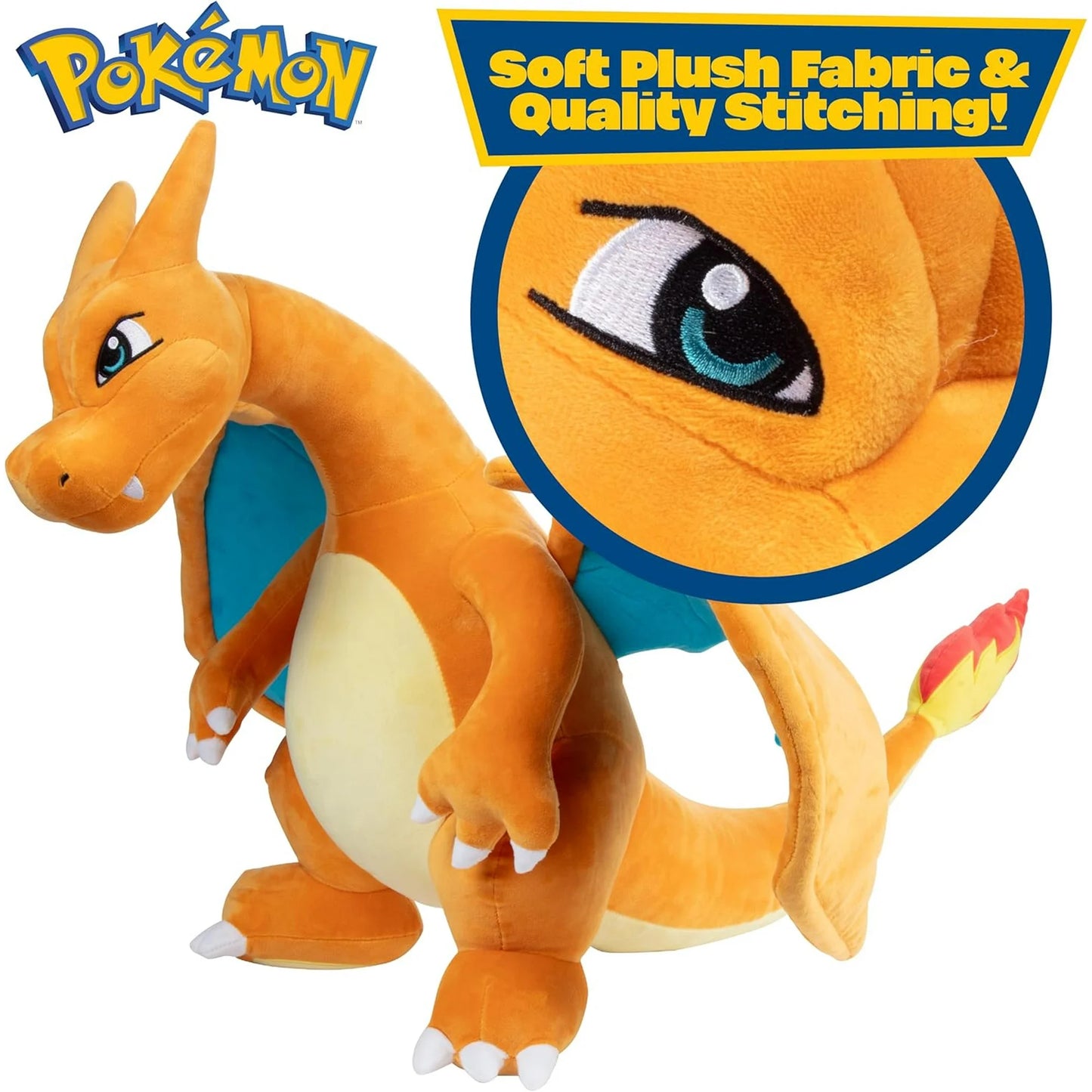 Pokemon Charizard Plush - 24" inch Ultra Soft Plush