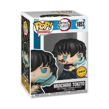 Demon Slayer Muichiro Tokito (Attack) Funko Pop Vinyl Figure #1853 CHASE GUARANTEED