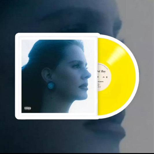 Lana Del Rey Blue Banisters Transparent Yellow Limited Edition 2LP Vinyl Record