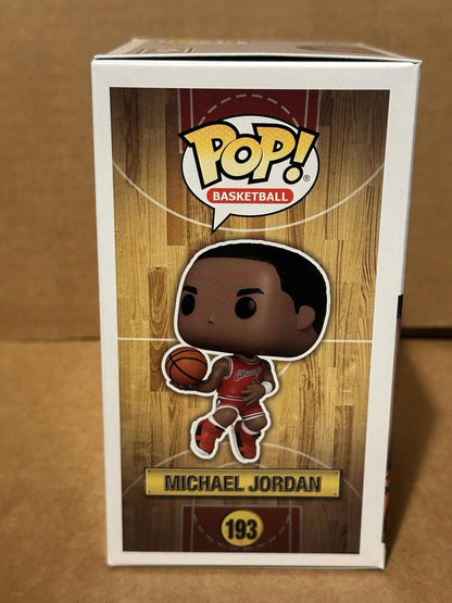Funko Pop! NBA Chicago Bull Michael Jordan Rookie Season #193 with POP Protector