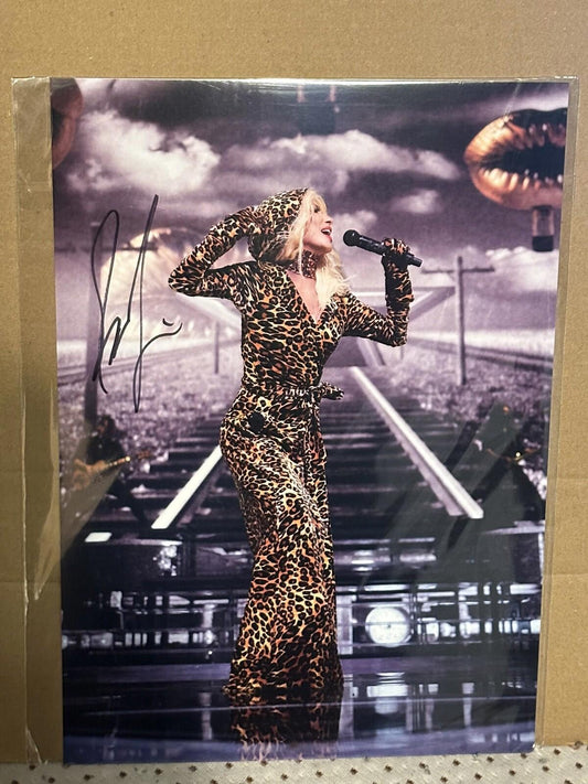 SHANIA TWAIN Greatest Hits Summer Tour Edition SIGNED Print A4 USA  🎤🔥