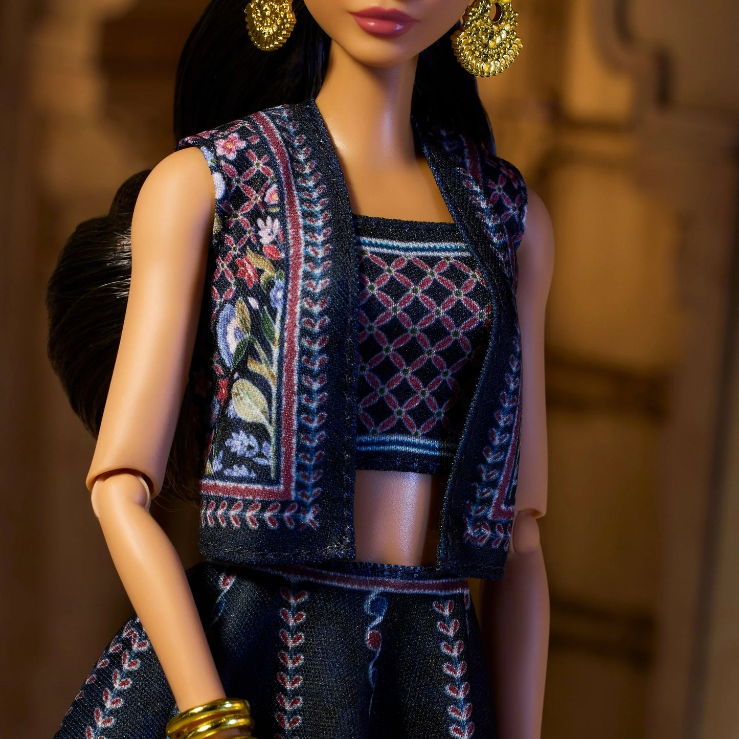 Barbie Diwali Barbie Doll by Anita Dongre Wearing Festival of Lights Look