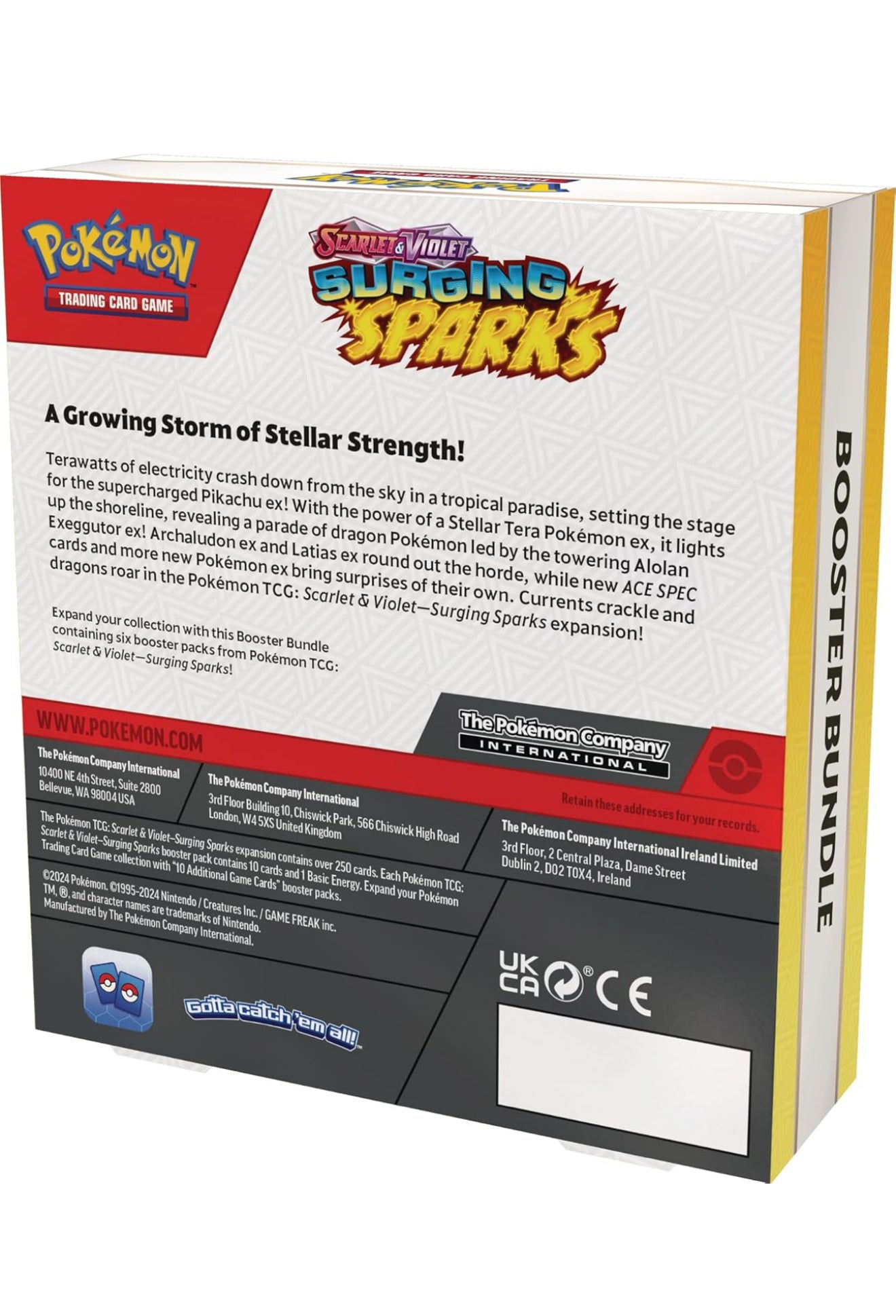 Pokemon TCG: Scarlet & Violet - Surging Sparks Booster Bundle