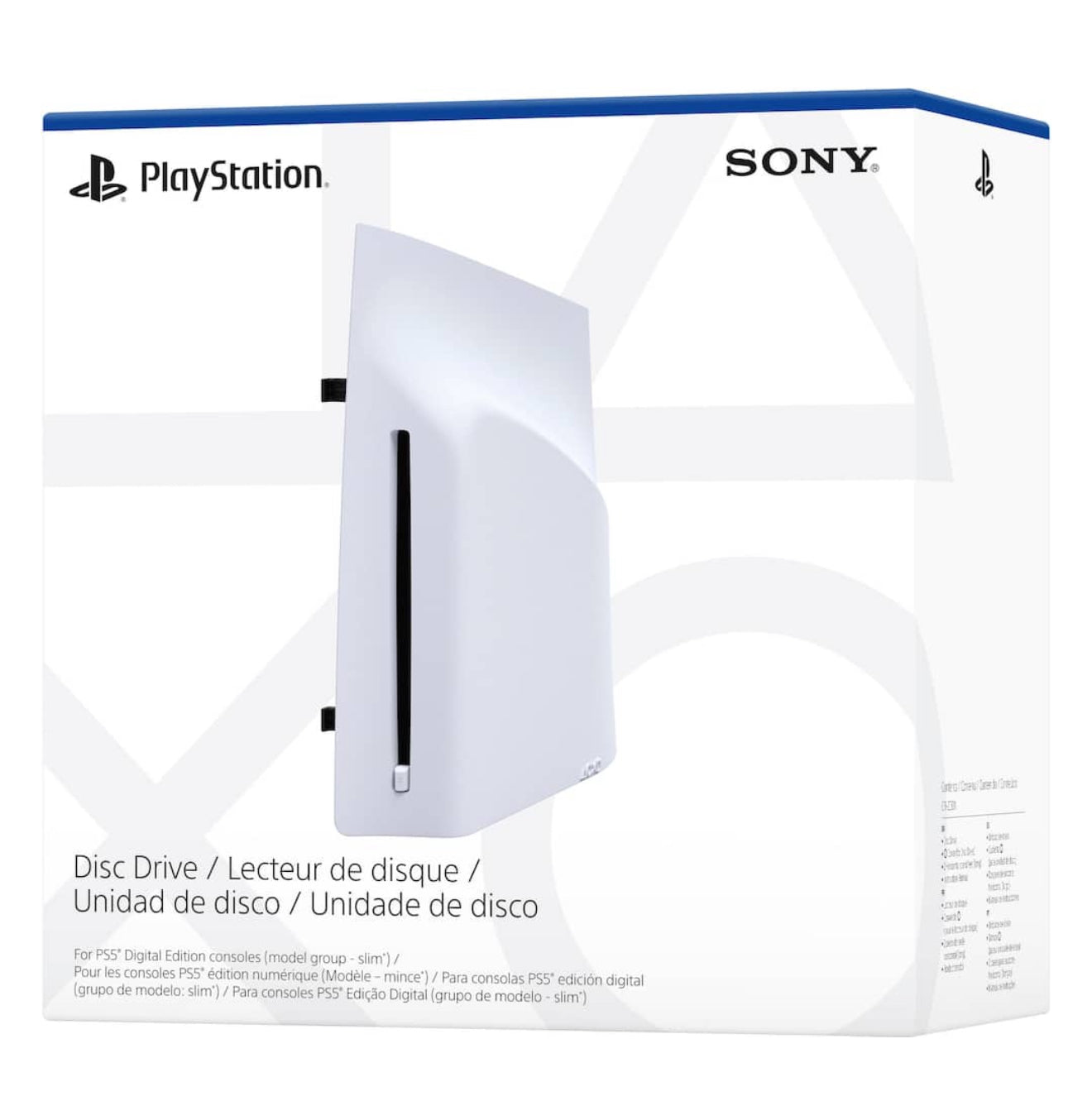 Sony Interactive Entertainment - Disc Drive For PS5 Digital Edition Consoles (model group - slim) - White