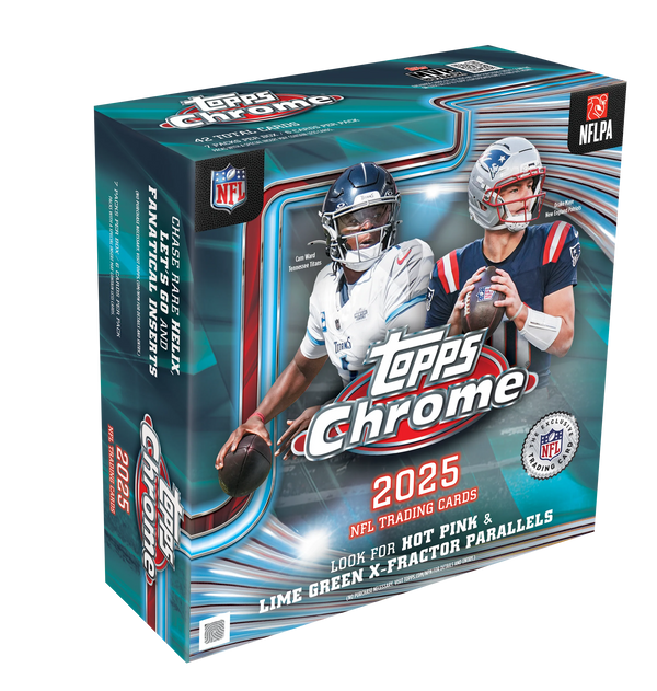 2025 Topps Chrome Football - Mega Box