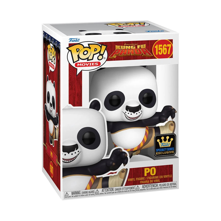 ¡Funko Pop! Películas - Kung Fu Panda Dreamworks 30.º aniversario - Po (paquete Chase) - Serie especializada (pedido anticipado)