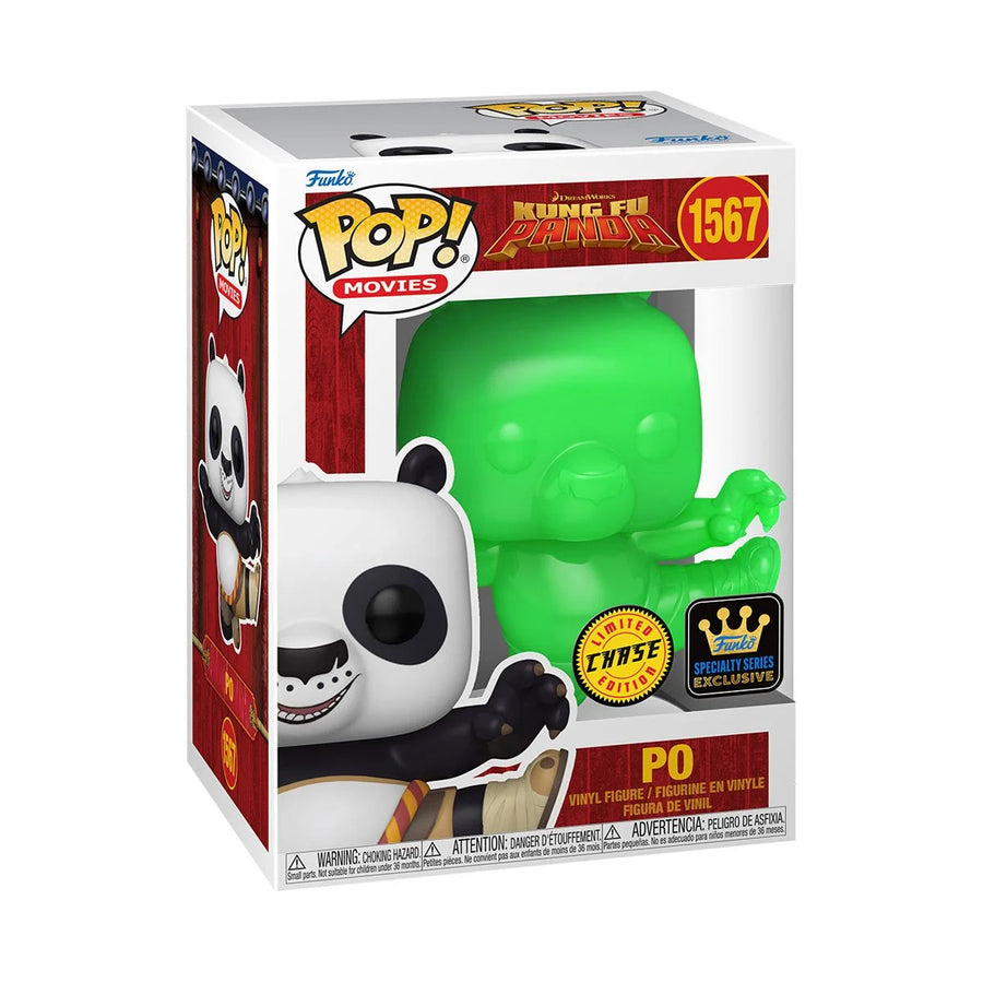 ¡Funko Pop! Películas - Kung Fu Panda Dreamworks 30.º aniversario - Po (paquete Chase) - Serie especializada (pedido anticipado)