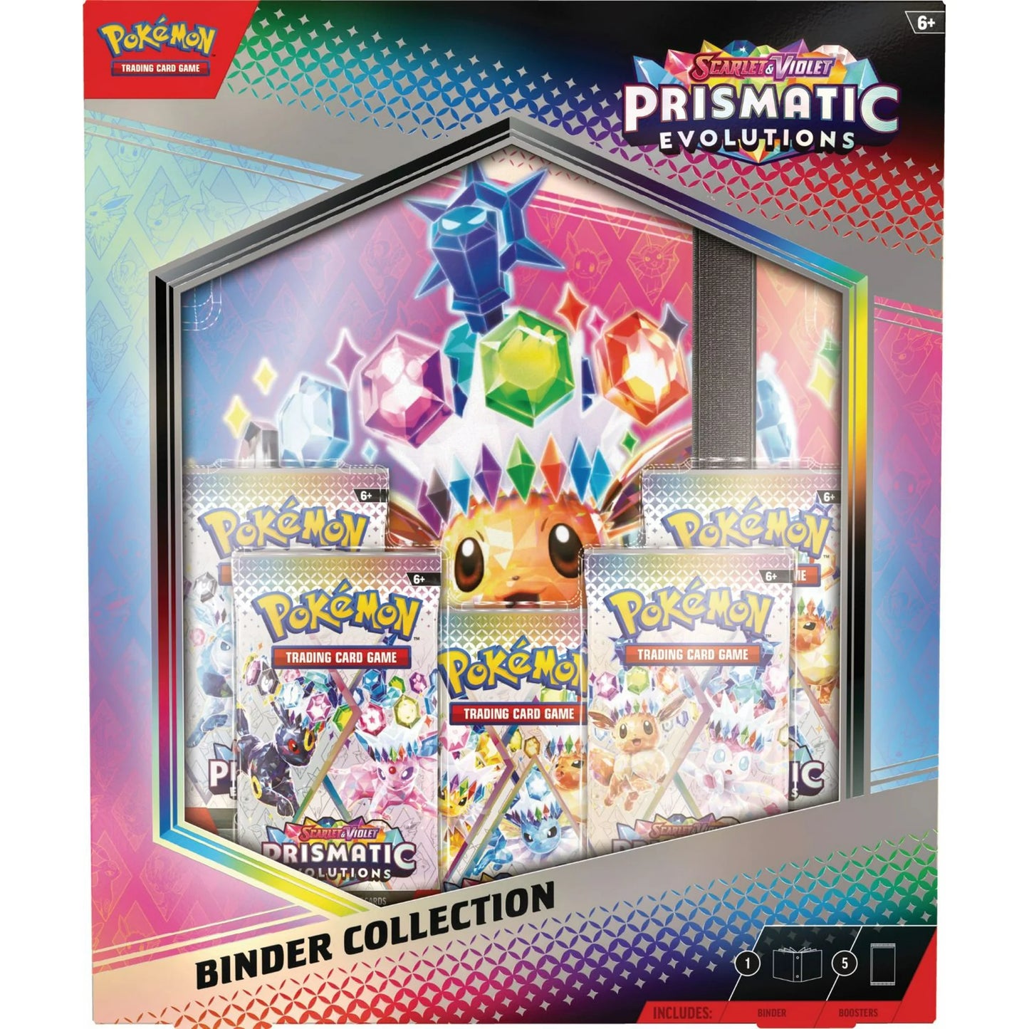 Pokemon Scarlet & Violet 8.5 Prismatic Evolutions Binder Collection