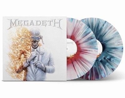 Megadeth- Self Titled -  Hot Sea Tri-Coloured 2X LP Limited /500 SHIPS NOW