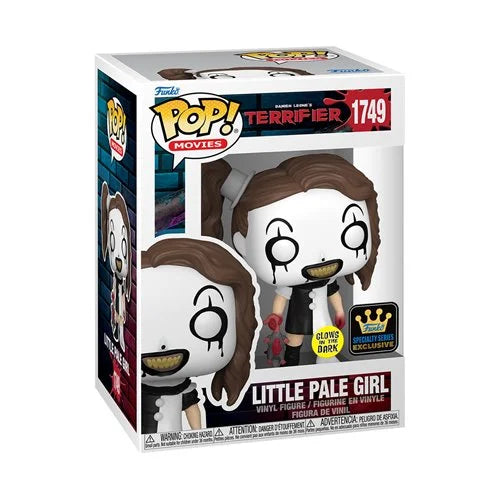 Terrifier Little Pale Girl Glow-in-the-Dark Funko Pop! Vinyl Figure #1749 - Specialty Series (PRE-ORDER)