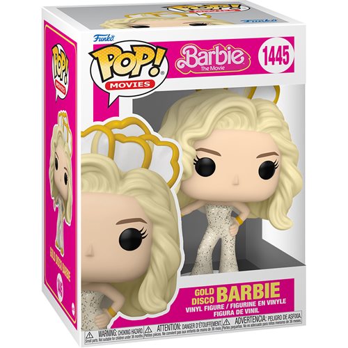 Barbie Movie Gold Disco Barbie Pop! Vinyl Figure #1445 (January 2024)