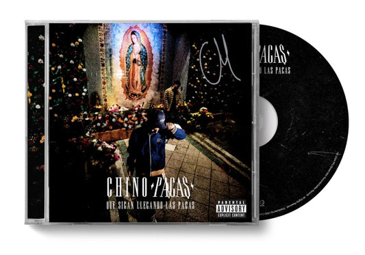 QUE SIGAN LLEGANDO LAS PACAS SIGNED CD AUTOGRAPHED CHINO