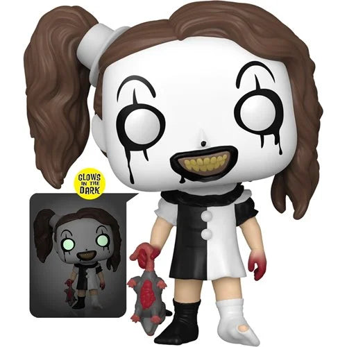 Terrifier Little Pale Girl Glow-in-the-Dark Funko Pop! Vinyl Figure #1749 - Specialty Series (PRE-ORDER)