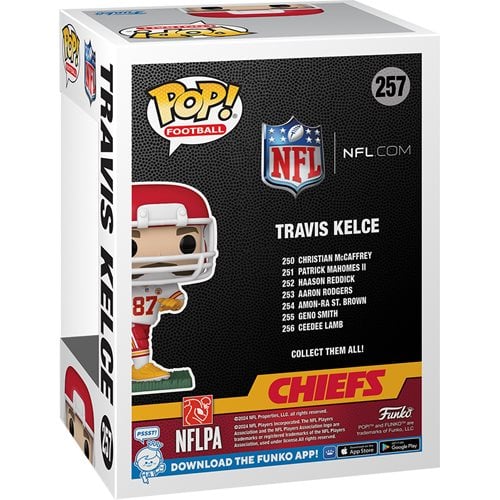 NFL Kansas City Chiefs Travis Kelce (Away) Funko Pop! Vinyl Figure #257